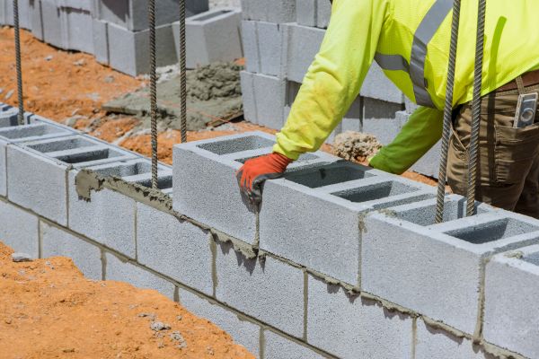 Concrete Blocks Installation in Lees Summit