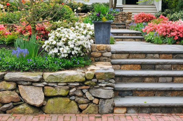 Stone Stairs Repair in Lees Summit