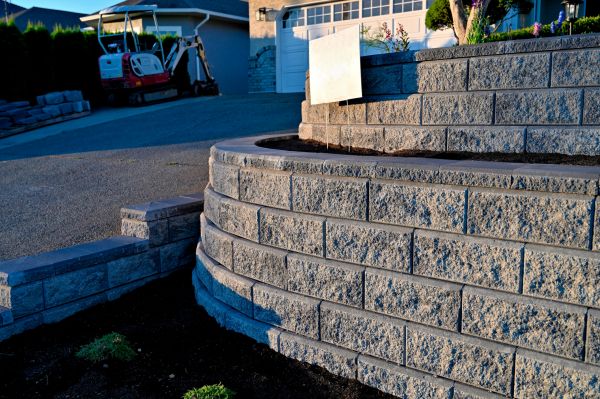 Stone Retaining Wall Repair in Lees Summit