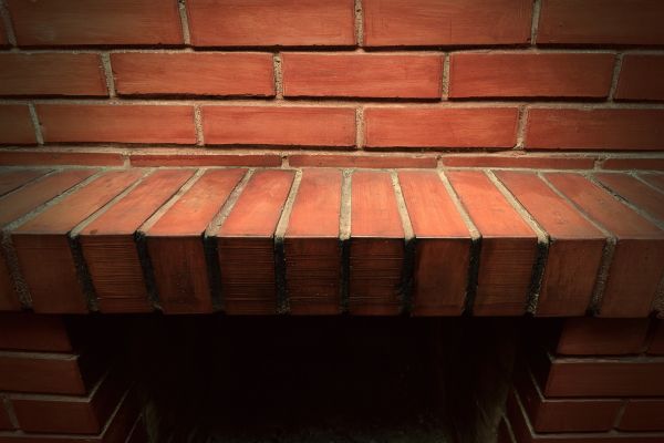 Brick Mantel Installation in Lees Summit