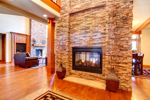 Stone Hearth Installation in Lees Summit