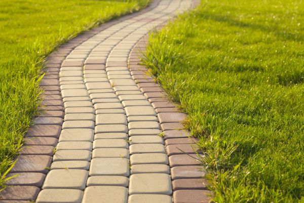 Sidewalk Brick Repair in Lees Summit