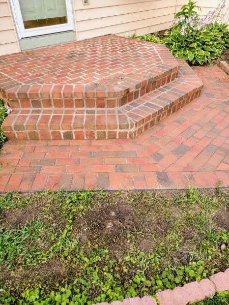 Brick Stoop Repair in Lees Summit