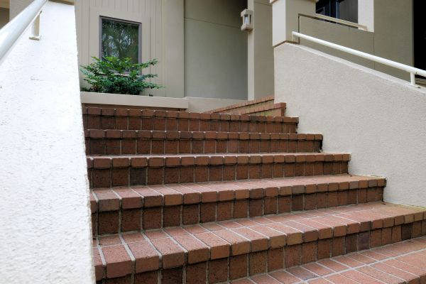 Entryway Brick Repair in Lees Summit