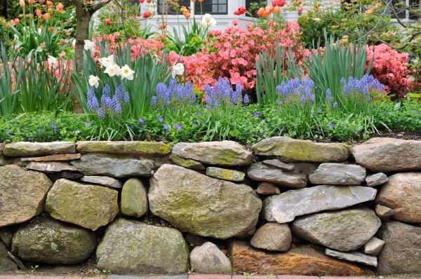 Garden Wall Installation in Lees Summit